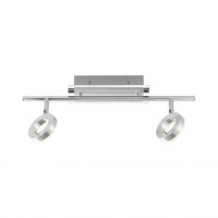 Bodová - PN 6781-96 SILEDA LED stropní bodové svítidlo, 2-ramenné, hliník, otočné 3000K - PAUL NEUHAUS