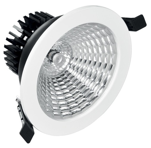 Kruhová - CEN FTSD-221740 LED SPOT FUTURA ZAPUŠTĚNÉ 200mm 28W 4000K Ra95 2030Lm 90d DIMM IP20 - CENTURY - foto 1