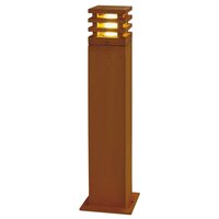 Sloupková - LA 229421 Venkovní svítidlo RUSTY 70 čtyřhranná z oceli 230V E27 11W IP55 - BIG WHITE (SLV)