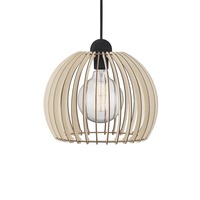 Dekorativní - NOR 84833014 Závěsné svítidlo Chino 30 1x60W E27 dřevo - NORDLUX