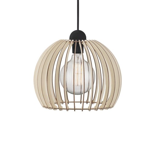 Dekorativní - NOR 84833014 Závěsné svítidlo Chino 30 1x60W E27 dřevo - NORDLUX - foto 1