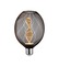 E27 - P 29086 Metallic Glow Standard 230V LED Globe E27 Helix 3,5W 1800K černá - PAULMANN