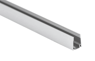 LED páskové profily - Hliníkový profil pro LED Strip Silver Body/White Cover L+2M