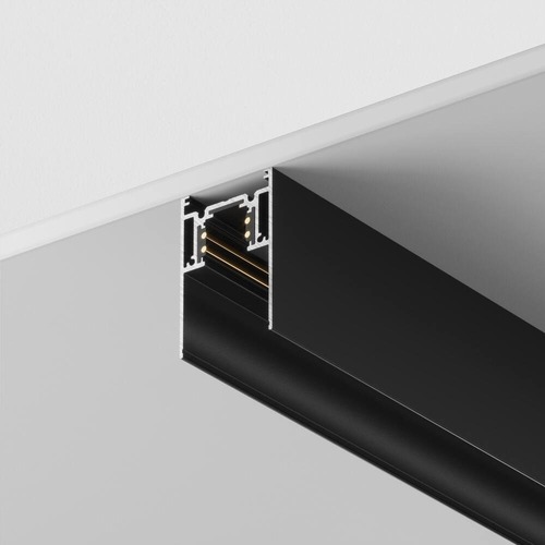 Lištové Magnetic Maytoni S35 - M TRX004-212B Magnetická lišta S35 2m 48V hliník černá - MAYTONI - foto 1