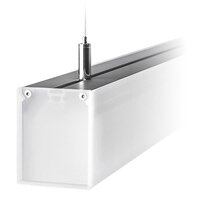 Podélná - ARCHI SLS260/4K Závěsné svítidlo LUCID LED 16W 1145x57x70mm 3160lm 4000K pmma difusor elox barva - ARCHILIGHT
