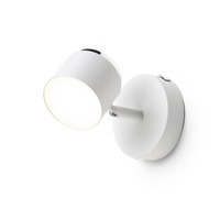 Bodová - RED R14272 NOVA I nástěnná bílá chrom/mléčný akryl 230V LED 4.2W 3000K - RED - DESIGN RENDL