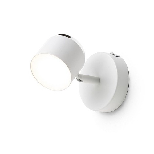 Bodová - RED R14272 NOVA I nástěnná bílá chrom/mléčný akryl 230V LED 4.2W 3000K - RED - DESIGN RENDL - foto 1