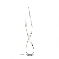 Stojací lampy - PN 720-17 LINDA LED stojací svítidlo chrom zakřivené šňůrový stmívač lesklé designové 3000K - PAUL NEUHAUS