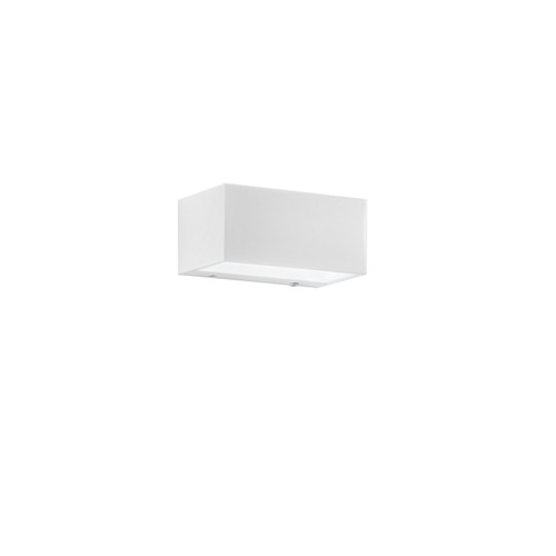 Nástěnná - FAN LED-W-TWIN-S BCO Venkovní nástěnné svítidlo LED TWIN bílá hliník 12W 1500lm CCT IP54 6,5x14x8,9 cm - FANEUROPE - foto 1
