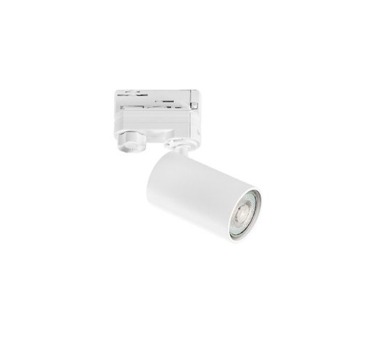 Svítidla - FAN I-SQUIB-BCO 3‑fázový systém FARO BINARIO SQUIB bílá, 1xGU10, 17,2x10,8x5,6 cm - FANEUROPE - foto 1