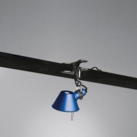 Stolní lampy s klipem - AR A010850 Tolomeo Micro Pinza - modrá - ARTEMIDE