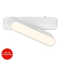 Lištové Briloner 48V - BRILO 8030016 LUXTRAIL lištový systém 48V, LED Tracklight, 5,5W, 720lm, nastavitelné, bílé - BRILO