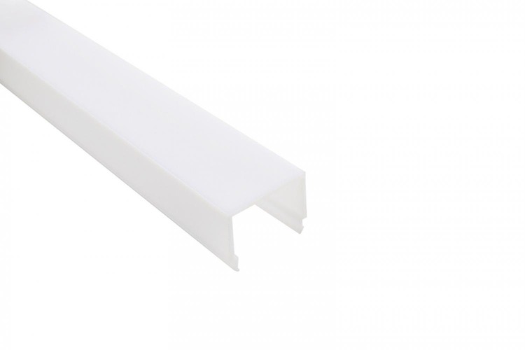 Plexi pro Al profily - IMPR 988089 Deko-Light profil kryt, PLANO ES a BSH kryt opál 2500 mm - LIGHT IMPRESSIONS - foto 1