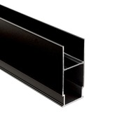 Al profily k zapuštění - IMPR 970804 Deko-Light Combo profil pro trafa do betonu 1 m, černá