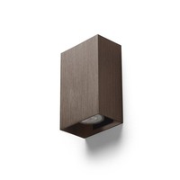 Nepřímé osvětlení - RED R14418 CAPRI RC nástěnná česaný bronz 230V GU10 2x9W - RED - DESIGN RENDL