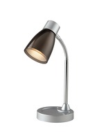 Stolní lampy dekorační - FAN LDT055ARK-NERO Stolní lampa LDT055ARK nastavitelné černá 1 x E14 13,5 x 36 cm - FANEUROPE