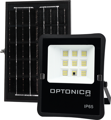 Solární reflektory - LED SMD světlomet se solárním panelem 6V/20W - foto 1