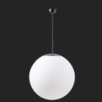 Koule - OS ADR61317 ADRIA P5 závěsné skleněné svítidlo černá / bílá IP40 3000 K 48W LED DALI (původní kód OS 61317) - OSMONT