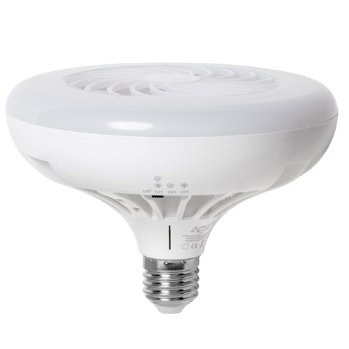 E27 - FAN KLASSIC-E27-FAN Žárovka LED E27 s ventilátorem, 8 W, 960 lm, 4000 K, 120 °, 150 x 100 mm, 20 000 h, CRI 80 - FANEUROPE - foto 1