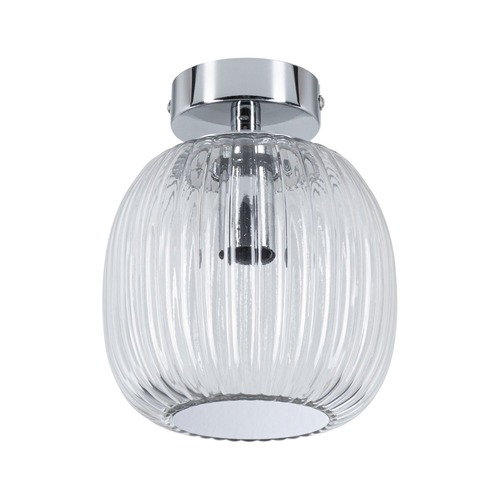 Kruhová - P 71141 LED stropní svítidlo Ruya IP44 E14 230V max. 20W sklo/chrom - PAULMANN - foto 1