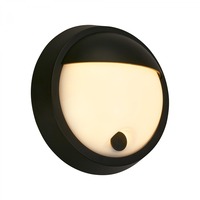 Nástěnná - BRI 3784015 BRILONER Puni LED venkovní nástěnné svítidlo, nabíjecí, 3 krokový dotykový stmívač, časovač, černá 3784015