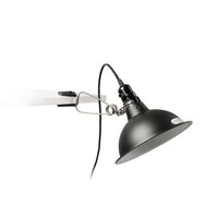 Stolní lampy dekorační - FARO 64169 PEPPER černá stolní lampa s klipem - FARO