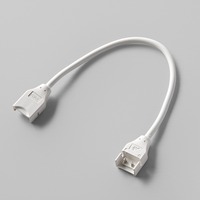 Kabely, šňůry - FAN STRIP220V-COB-8-FLEX Flexibilní konektor pro LED pásek COB 220 V pro šířku 0,8 cm - FANEUROPE