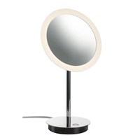 Stolní lampy dekorační - LA 1004970 MAGANDA TL vnitřní LED stolní svítidlo chrom CCT switch 2700/3000/4000 K - BIG WHITE (SLV)