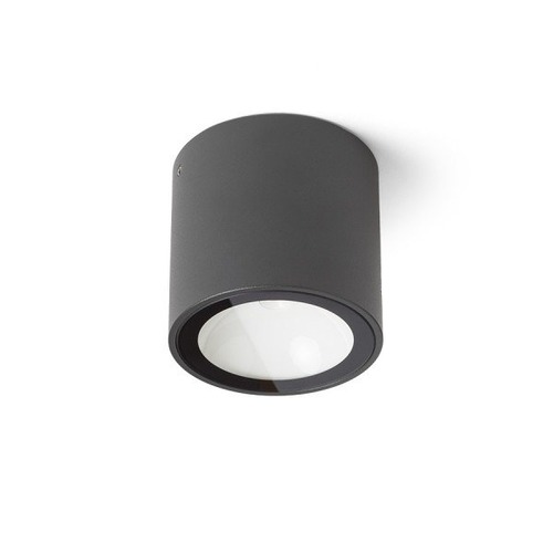 Přisazená - RED R13623 SENZA R stropní antracitová čiré sklo 230V LED 6W IP54 3000K - RED - DESIGN RENDL - foto 1