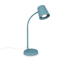Stolní lampy pracovní - BRILO 7476010 Stolní lampa, 38,5 cm, 1x GU10, max. 9W, tyrkysová - BRILO