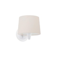 Dekorativní - FARO 64306-02 CONGA nástěnná lampa, bílá/béžová - FARO