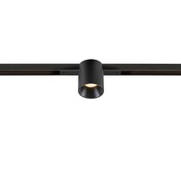 Lištové Magnetic SLV - LA 1008946 FIX-IT! 48V, DALI, kulatý, standardní stopa, spot, 2700 K, 6,6 W, 36°, černý / černý - BIG WHITE (SLV)