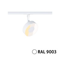 Svítidla - P 93150 URail lištový spot Circle 5W 2700 - 4000K stmívatelné 230V bílá - PAULMANN