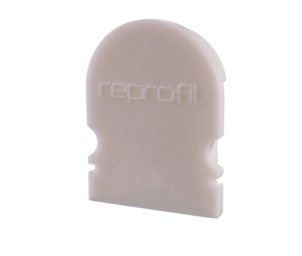 Krytky pro Al profily - IMPR 979530 Koncovka R-AU-02-12 bílá 18 mm 2 ks - LIGHT IMPRESSIONS - foto 1