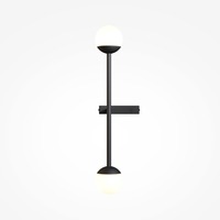 Dekorativní - M MOD285WL-L10B3K Nástěnné svítidlo Touch 3000K 10W teplá bílá černý kov 900lm - MAYTONI