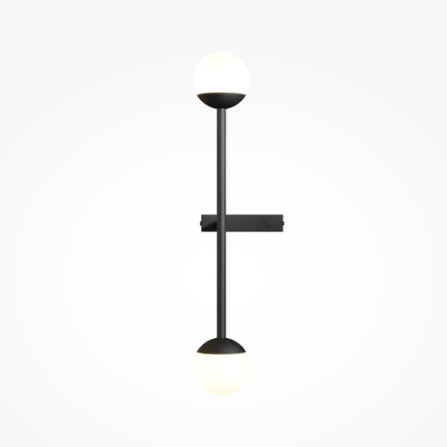 Dekorativní - M MOD285WL-L10B3K Nástěnné svítidlo Touch 3000K 10W teplá bílá černý kov 900lm - MAYTONI - foto 1