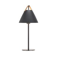 Stolní lampy dekorační - NOR 46205003 Stolní lampa Strap 1x40W E27 černá - NORDLUX
