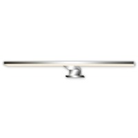 Přisazená - BRI 2194018 Dun svítidlo k zrcadlu - 10W, 1000lm, LED, 2 způsoby montáže, 50 cm, teplá bílá, chrom - BRILONER