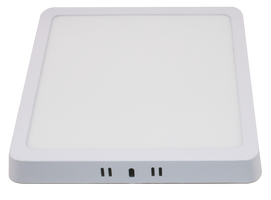 LED panely - 12W LED povrchový panel čtverec 3CCT bílá