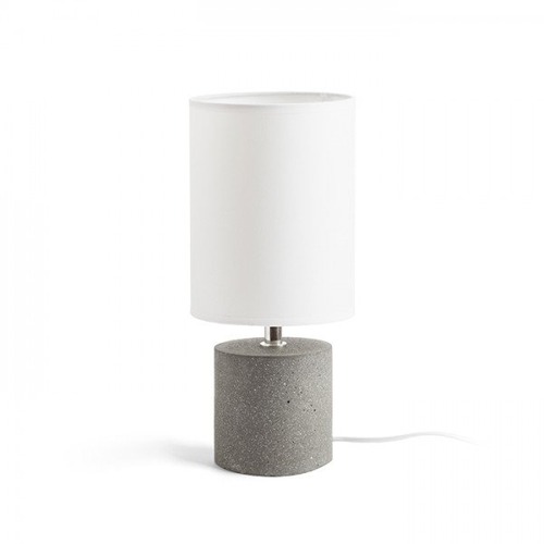 Stolní lampy dekorační - RED R13295 CAMINO stolní se stínidlem bílá cement 230V E27 28W - RED - DESIGN RENDL - foto 1