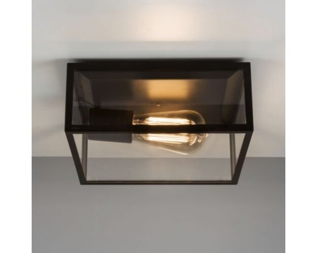 Přisazená - AST 1353001 Venkovní stropní svítidlo Bronte Ceiling Light černá 1x60W E27 (STARÝ KÓD: AST 7388 ) - ASTRO Lighting - foto 1