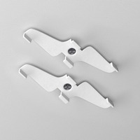 Lištové Magnetic Maytoni Exility - M TRA034HS-21W Montážní klip pro přisazenou instalaci kolejnicového systému bílý kov Exility - MAYTONI