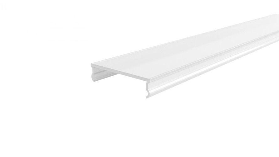 Plexi pro Al profily - IMPR 985601 Reprofil kryt EU-01-36 bílá mléčná 40% průhlednost 3000 mm - DEKOLIGHT - foto 1
