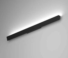 Podélná - BPM 10169.02.WS.BK-BK.OP.ST.9.30 Nástěnné svítidlo ALZIRA LED 12W 3000K 1590lm černé (starý kód BPM 10164.02.BK.OP.3K) - BPM