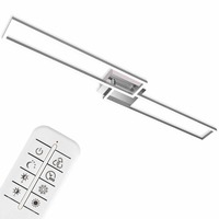 Hranatá - BRILO 3145-018 LED CCT rám 110 cm 2x40W 2200lm chrom - BRILO