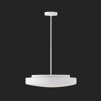 Kruhová - OS EDN54114 EDNA P5 závěsné skleněné svítidlo bílá IP40 3x60W E27 (původní kód OS 54114) - OSMONT