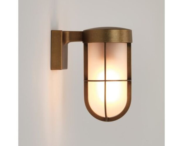 Dekorativní - AST 1368008 Venkovní nástěnné svítidlo Cabin Frosted Wall 1x60W E27 antik (STARÝ KÓD: AST 7850 ) - ASTRO Lighting - foto 1