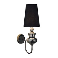 Dekorativní - AZZ AZ0062 Nástěnná lampa Baroco wall (black),IP20 - AZZARDO