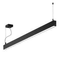 Podélná - HAL 35-500K-20GEE/830, B Závěsné svítidlo Lina35 LED-MODUL 14W 1380lm 3000K IP40 černé - HALLA