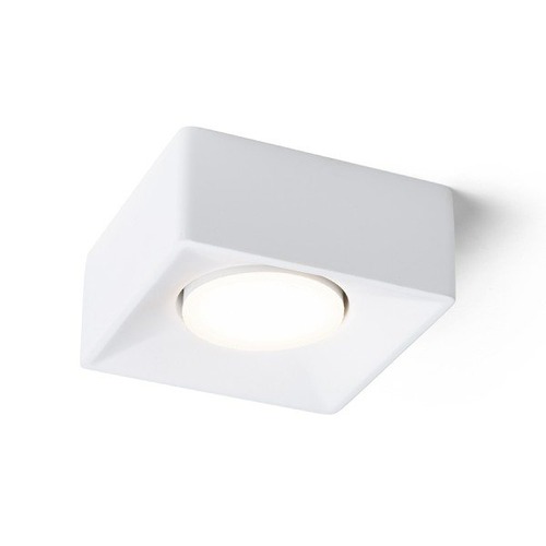 Sádrová - RED R14165 FRAM SQ přisazená sádrová 230V LED GX53 7W - RED - DESIGN RENDL - foto 1